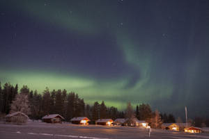 Aurores Boreales<br>NIKON Df, 24 mm, 1600 ISO,  1/0 sec,  f : 3.2 